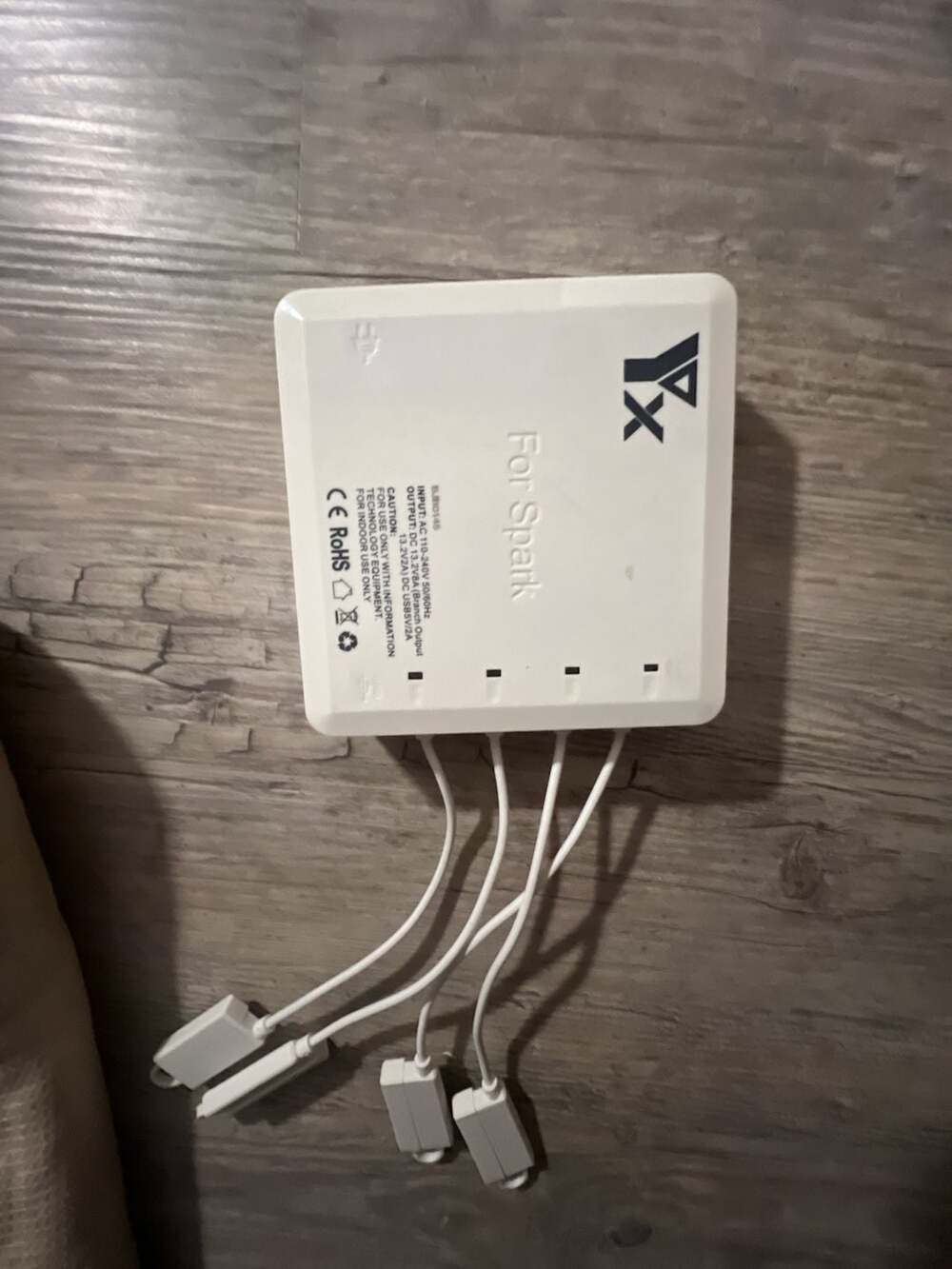 YX 6-in-1 Intelligent Multiple Battery Charger Hub for DJI Spark Drone